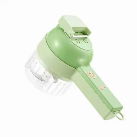 Cortador de Verduras Inalambrico + Regalo Set de Cuchillos Multicolores