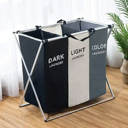 🧺 Cesta de Ropa 3 en 1 – Separación Inteligente