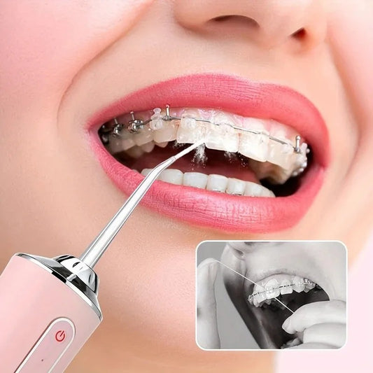 🦷 Irrigador Dental Portátil – Limpieza Profunda sin Dolor