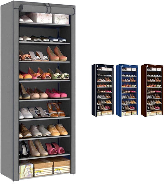 Organizador de Zapatos 9 Niveles | Hasta 27 Pares | Ahorra Espacio y Ordena tu Hogar