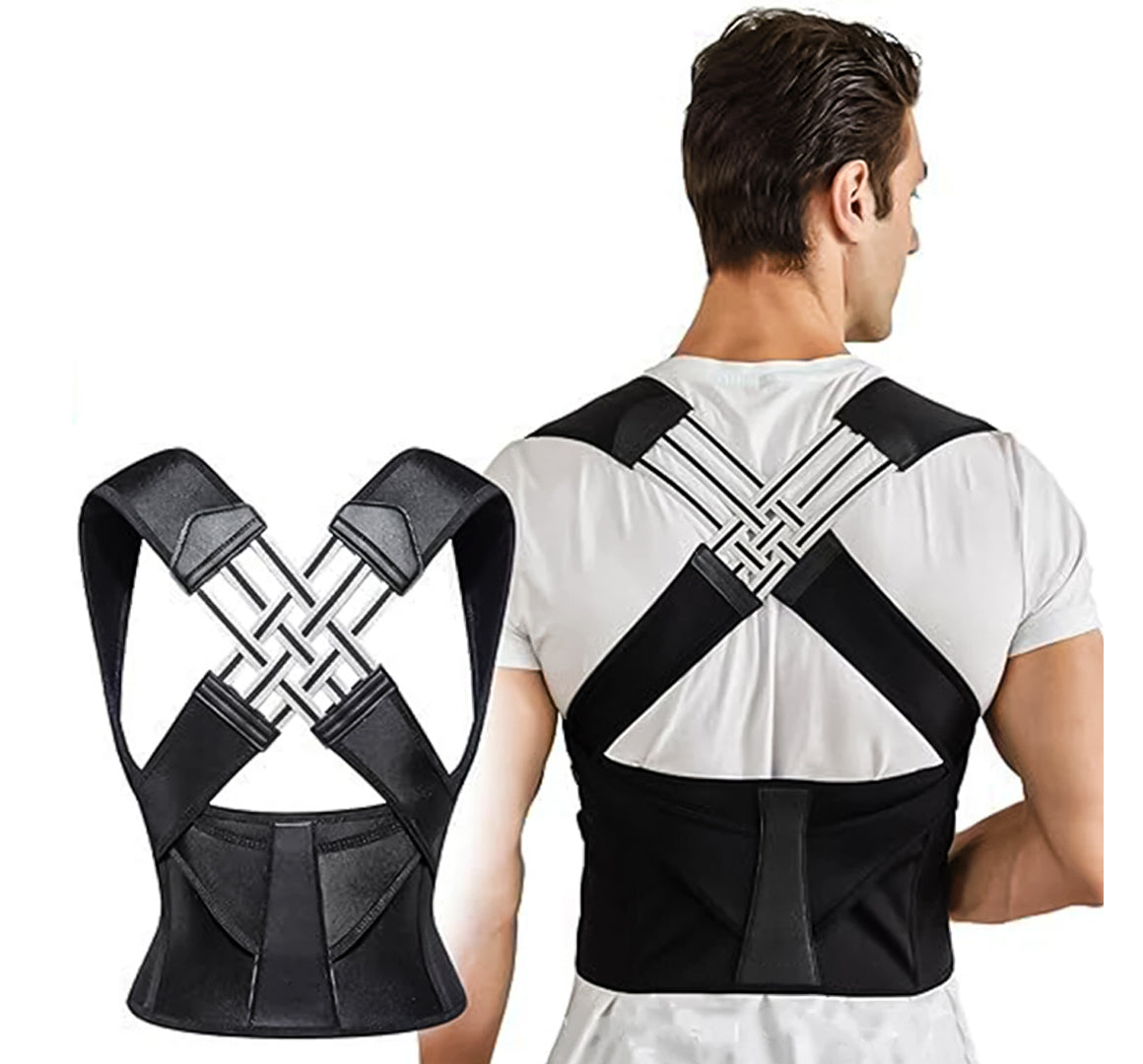 Corrector de Postura Ortopédico Unisex Ajustable de 148 Lb a  190 Lb