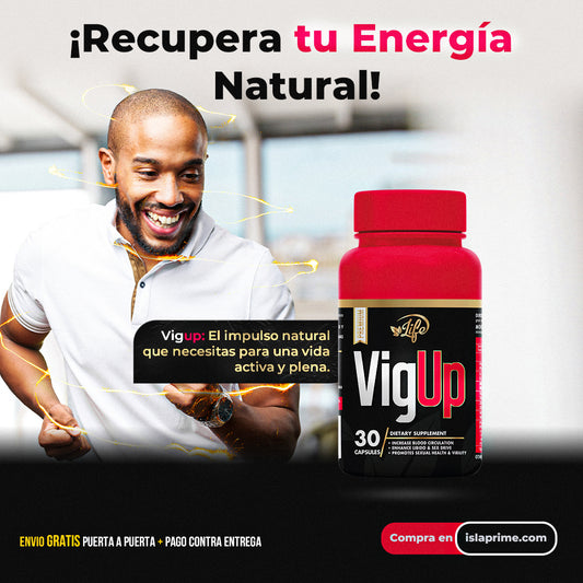 VigUp  Potenciador Masculino  30 Capsulas